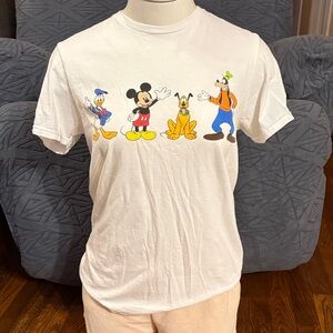Disney White Tee with Classic Characters